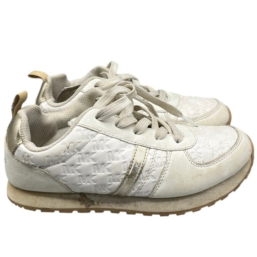 Michael Kors MK Sneakers Womens 5 Monogram Low Top‎ Classic Casual Luxe Street